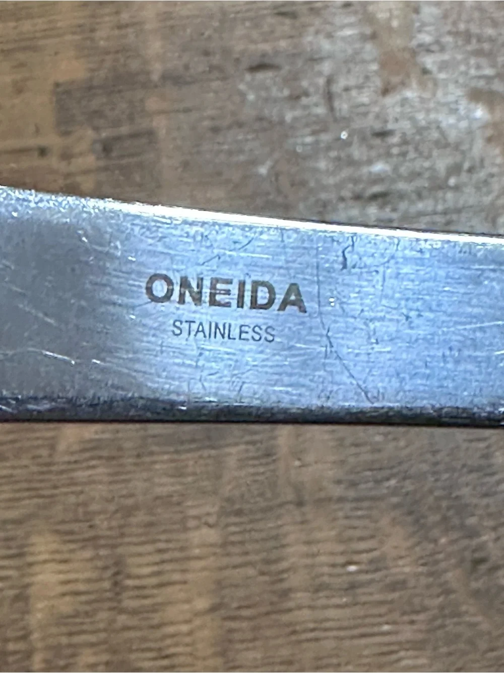 Oneida Stainless Steel Ladle - Silver Tone